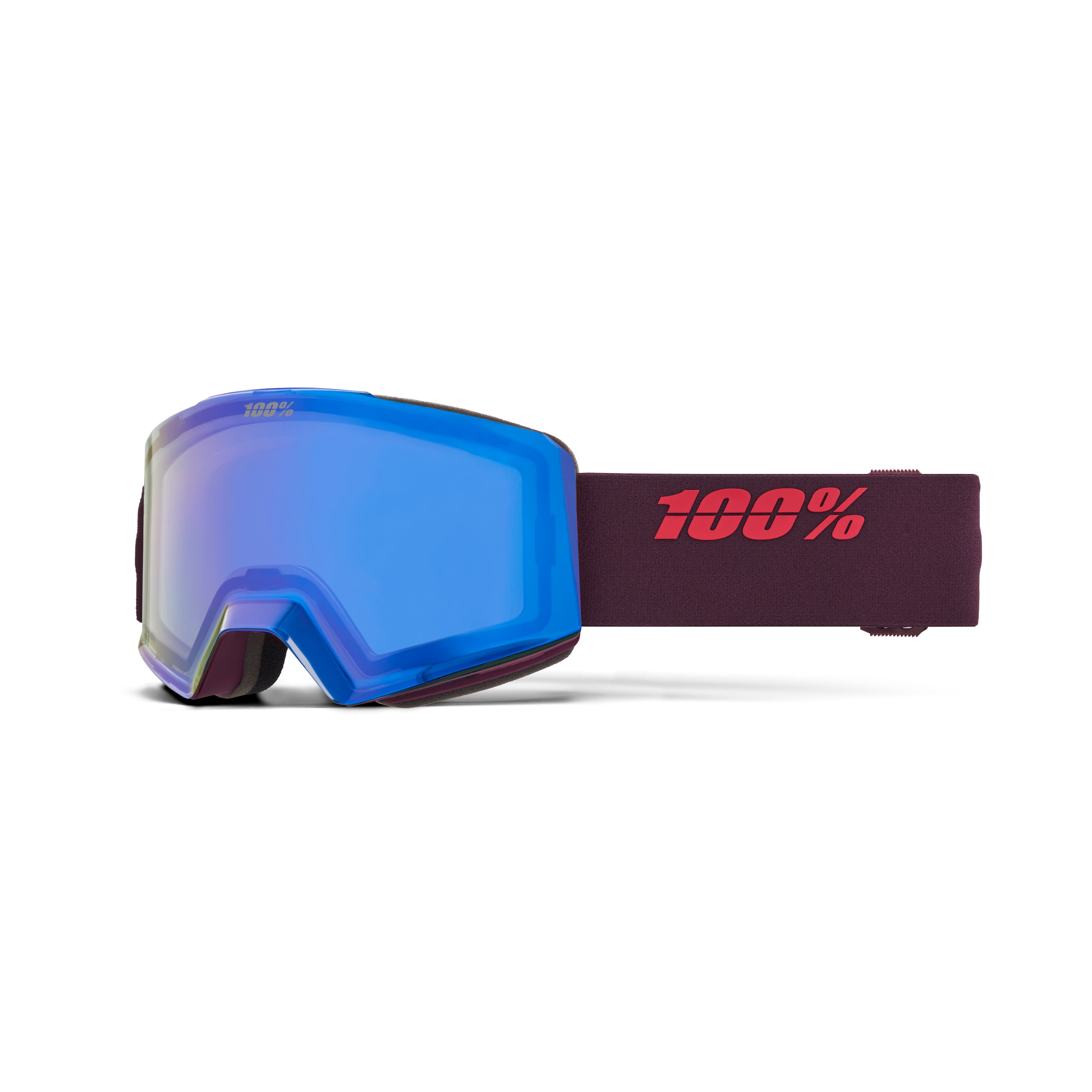 NORG AF HiPER Goggle Deep Cherry - Mirror Dark Red Lens | ONYSPO