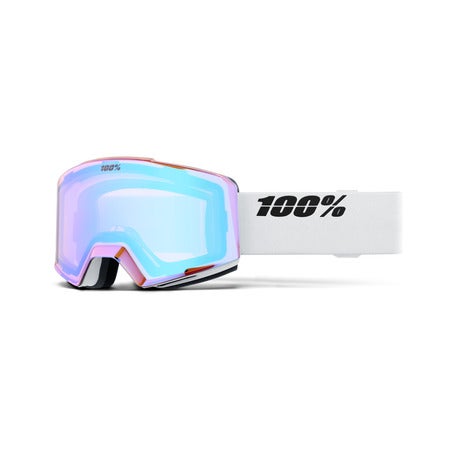 100%]NORG AF HiPER Goggle White/Green - Mirror Green Lens | ONYSPO
